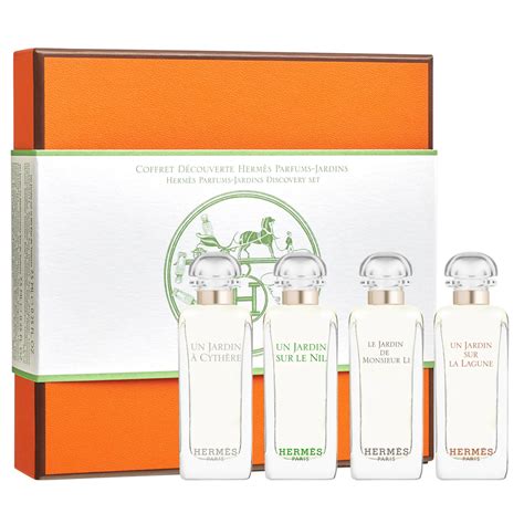 hermes gift set sephora|hermes mini jardin perfume.